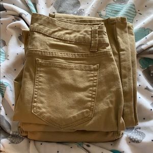 Womens khaki pants